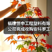 福建恒申工程塑料有限公司完成收购安科罗工...(图2) 福建恒申工程塑料有限公司完成收购安科罗工...(图2)