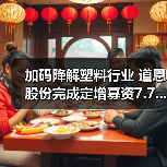 加码降解塑料行业 道恩股份完成定增募资7.7...(图2) 加码降解塑料行业 道恩股份完成定增募资7.7...(图2)