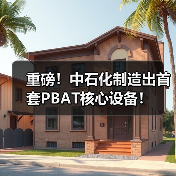重磅!中石化制造出首套PBAT核心设备!(图2) 重磅!中石化制造出首套PBAT核心设备!(图2)
