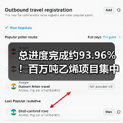 总进度完成约93.96%!百万吨乙烯项目集中中...(图2) 总进度完成约93.96%!百万吨乙烯项目集中中...(图2)