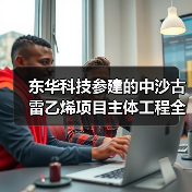 东华科技参建的中沙古雷乙烯项目主体工程全面动工(图1) 东华科技参建的中沙古雷乙烯项目主体工程全面动工(图1)