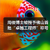 周俊博士被授予佛山首批“卓越工程师”称号(图3) 周俊博士被授予佛山首批“卓越工程师”称号(图3)