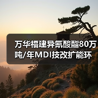 万华福建异氰酸酯80万吨/年MDI技改扩能环评获批(图1) 万华福建异氰酸酯80万吨/年MDI技改扩能环评获批(图1)