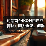 对话首台IKON用户亚德林：因为看见，值得相信（图3）
