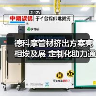 德科摩管材挤出方案亮相埃及展 定制化助力通讯管生产升级(图4) 德科摩管材挤出方案亮相埃及展 定制化助力通讯管生产升级(图4)