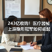 243亿收购！医疗器械上游隐形冠军如何崛起？（图1）