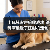 土耳其客户验收成功 德科摩绝缘子注射机定制方案再升级(图3) 土耳其客户验收成功 德科摩绝缘子注射机定制方案再升级(图3)