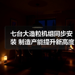 七台大造粒机组同步安装 制造产能提升新高度（图4）