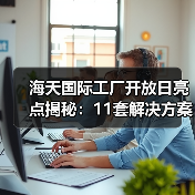 海天国际工厂开放日亮点揭秘：11套解决方案引热议（图3）