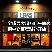 全球最大超万吨压铸试模中心首度对外开放,技术实力引行业热议(图3) 全球最大超万吨压铸试模中心首度对外开放,技术实力引行业热议(图3)