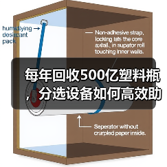 每年回收500亿塑料瓶,分选设备如何高效助力环保?(图1) 每年回收500亿塑料瓶,分选设备如何高效助力环保?(图1)