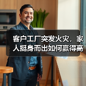 客户工厂突发火灾，家人挺身而出如何赢得高度赞扬？（图2）
