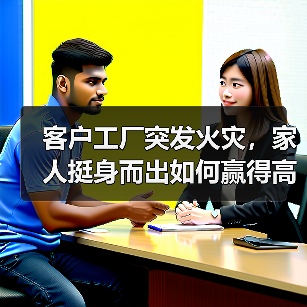 客户工厂突发火灾，家人挺身而出如何赢得高度赞扬？（图4）